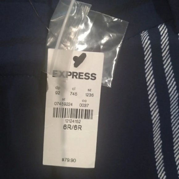 Express ankle high-rise trousers - Picture 5 of 9